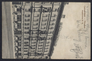 München. Central Hotel. Arnulfstrasse.