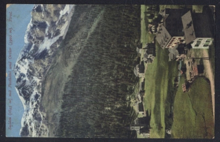 Sulden (1845 m.) mit Posthotel und Ortler