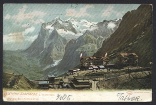 Kleine Scheidegg u. Wetterhorn