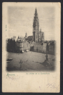 Anvers. La fleche de la Cathedrale