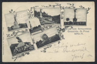 Gravelotte. Gruss vom Schlachtfelde Gravelotte - St. Privat 1870-1871