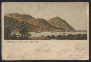 Kahlenberg. Gruss vom Kahlenberg