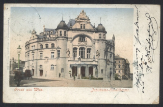 Wien. Gruss aus Wien. Jubiläums-Stadttheater.