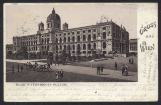 Wien. Gruss aus Wien. Kunsthistorisches Museum.