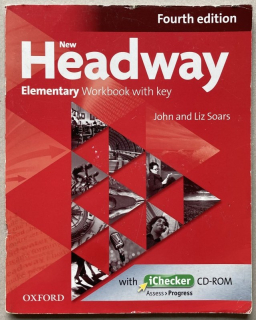 Soars, John and Liz - New Headway Elementary Workbook with key (+CD)