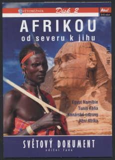 Afrikou od severu k jihu: Egypt, Namibie, Tunis, Keňa, Kanárské ostrovy, Jižní Afrika  (DVD)