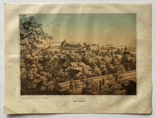 Jaroměř (litografie, 1872)
