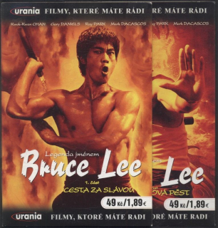 Legenda jménem Bruce Lee 1. část - Cesta za slávou, 2. část - Ocelová pěst (2DVD)