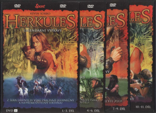 Herkules díl 1-11 (4DVD)