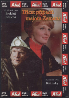 Třicet případů majora Zemana : 17. díl - Prokleté dědictví; 18. díl - Bílé linky (DVD)