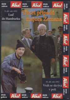 Třicet případů majora Zemana : 9. díl - Loď do Hamburku; 10. díl - Vrah se skrývá v poli (DVD)