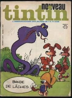 Nouveau Tintin no. 55 (No. 195) (francouzsky)