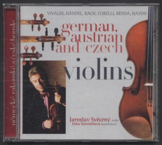 Jaroslav Svěcený, Jitka Navrátilová - German, austrian and czech violins (CD)