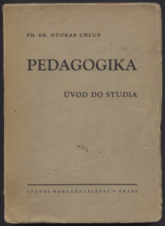 Chlup, Otokar - Psychologie - Úvod do studia