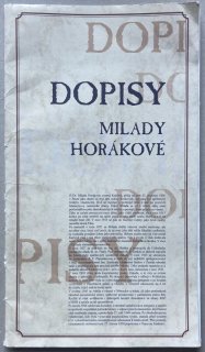 Horáková, Milada - Dopisy Milady Horákové
