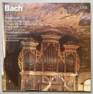 Johann Sebastian Bach - Günter Metz - Orgelwerke 20 (LP)
