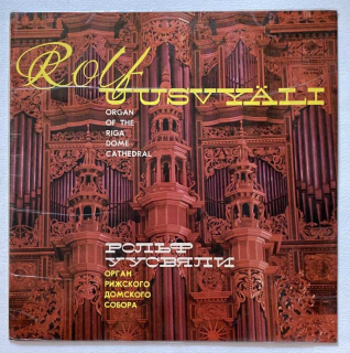 Rolf Uusväli, Johann Sebastian Bach - Organ Of The Riga Dome Cathedral (LP)