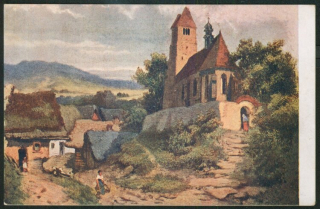 Josef Mánes - Venkovský kostelík