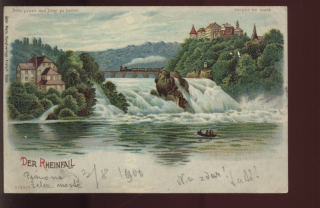 Rheinfall und Schloss Laufen