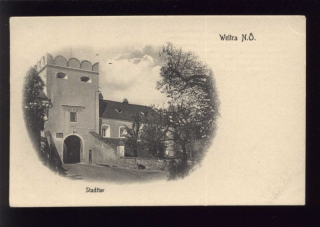 Weitra. Stadttor. Niederösterreich.