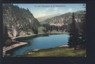 Lac des Chavonnes et la Chamossaire