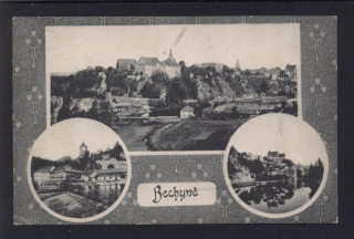 Bechyně. Koláž.