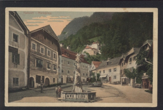 Hallstatt. Marktplatz.