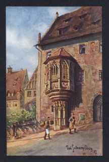 Nürnberg. Schöner Erker.