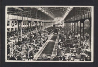 Leipzig. Technische Messe. Halle 9. Inneres
