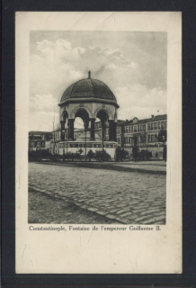 Constantinople, Fontaine de l'empereur Guillaume II.