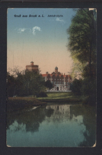 Bruck an der Leitha. Gruß aus Bruck an der Leitha. Schloss