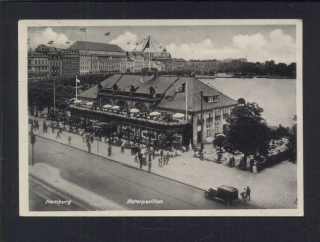 Hamburg. Alsterpavillon