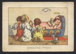 Srdečné přání (Marie Fischerová Kvěchová)