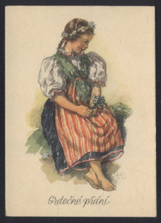 Srdečné přání (Marie Fischerová Kvěchová)