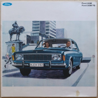 Ford 20M / Ford 20M TS (reklamní prospekt) německy