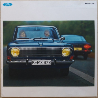 Ford 12M (reklamní prospekt) německy