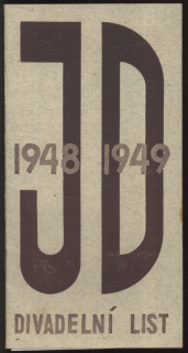 Divadelní list Jihočeského národního divadla 4, listopad 1948