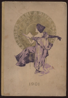 Kalendář paní a dívek českých 1901 (s vyjímatelným Zápisníkem bedlivé hospodyně)