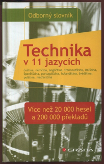 kolektiv autorů - Technika v 11 jazycích (odborný slovník)