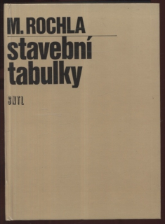 Rochla, Milan - Stavební tabulky
