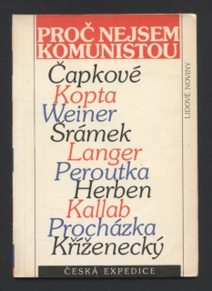 Kolektiv autorů - Proč nejsem komunistou