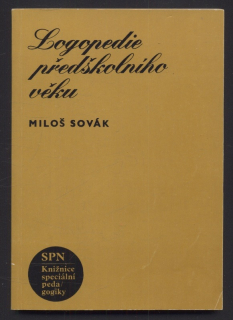 Sovák, Miloš - Logopedie předškolního věku