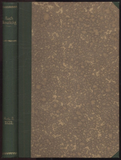 Pelikán, F.; Vorovka, K. - Ruch filosofický - ročník II.