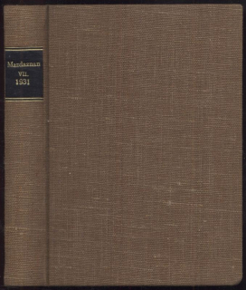 Mazdaznan 1931 (7. ročník - kompletní)