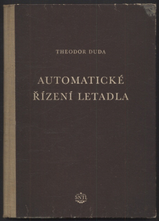Duda, Theodor - Automatické řízení letadla