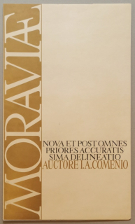Moraviae nova et post omnes priores accuratissima delineatio (Auctore I.A. Comenio)