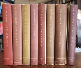 Komenský, Jan Amos - Vybrané spisy Jana Amose Komenského 1-8 (komplet)