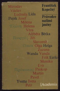 Kopečný, František - Průvodce našimi jmény