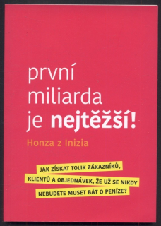 Nedvěd, Jan - První miliarda je nejtěžší!