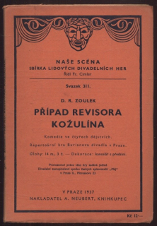Zoulek, D. R. - Případ revisora Kožulína